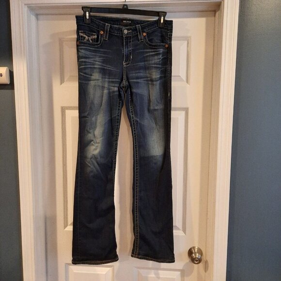 Big Star Jeans Womens 29 Long Maddie Boot Bootcut Western Cowgirl Rodeo *Hemmed - Picture 2 of 14